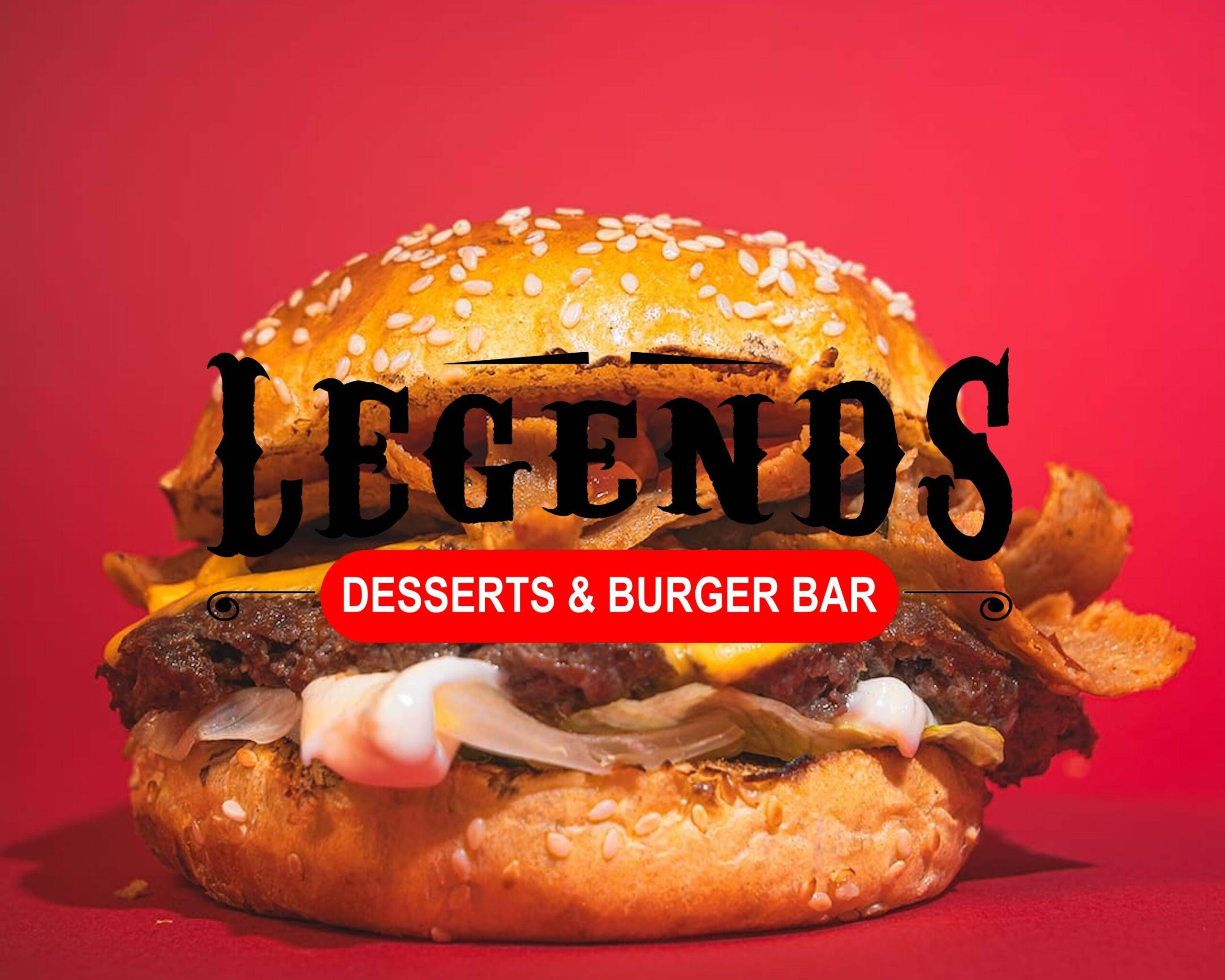 legends desserts and burger bar