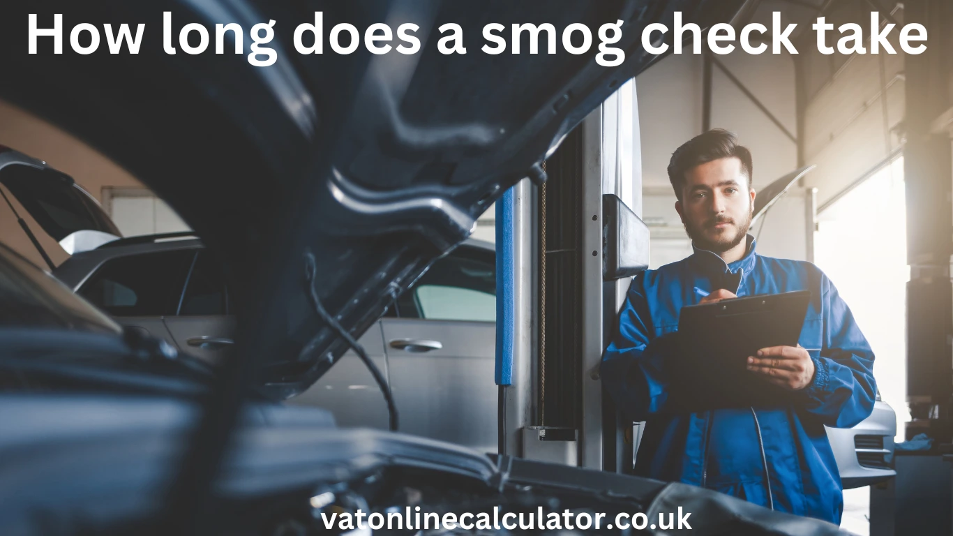 how long does a smog check take