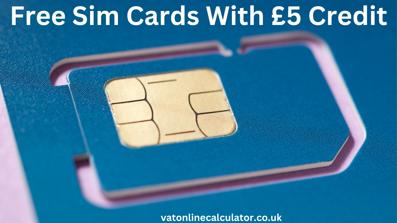 Free Sim Cards With £5 Credit