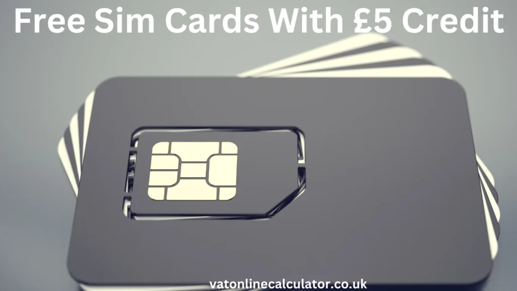 Who Should Get a Free SIM Card with £5 Credit?