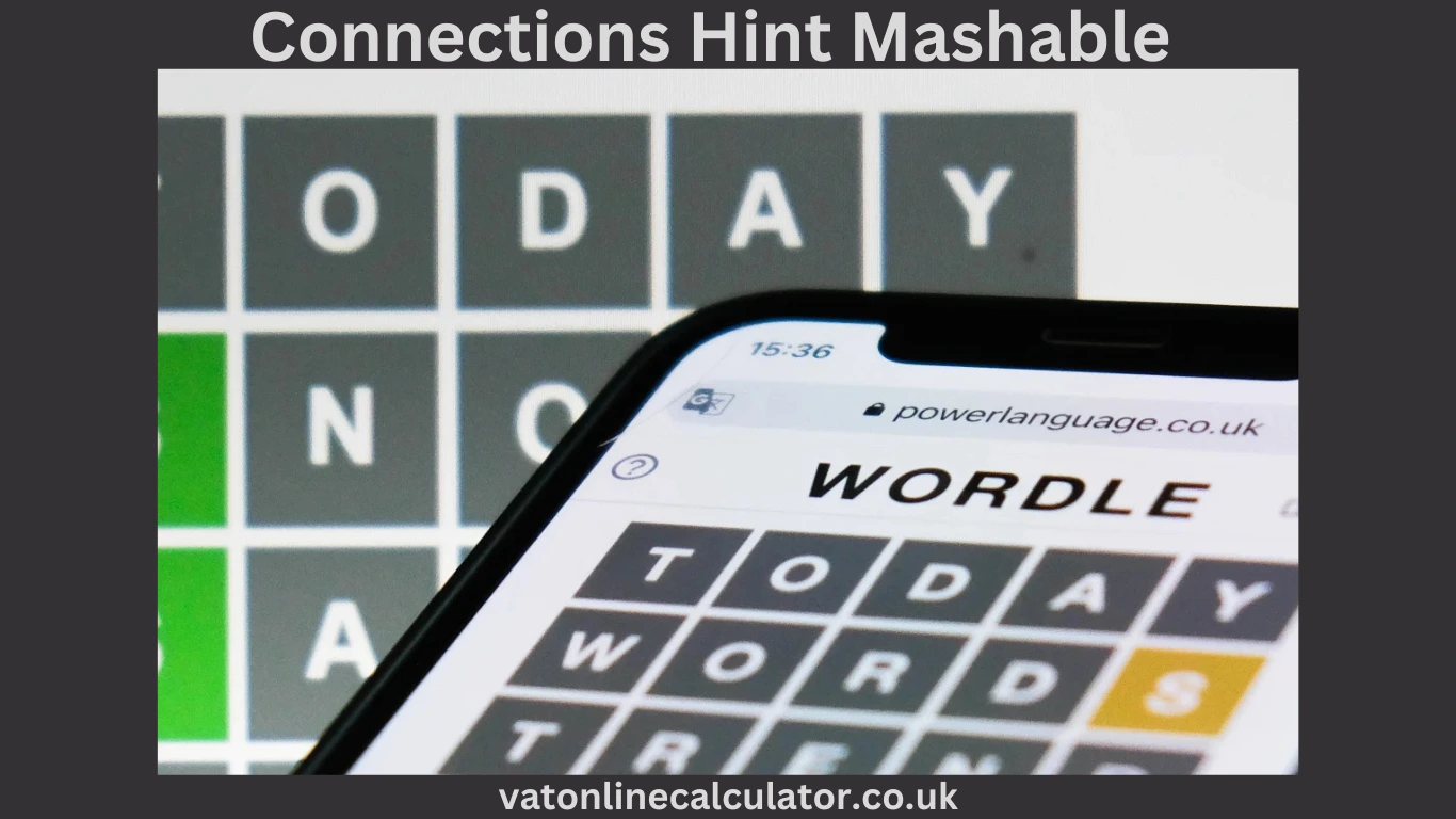 Connections Hint Mashable
