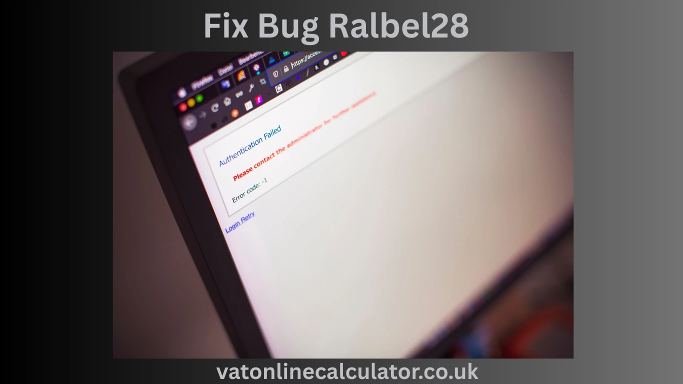 Fix Bug Ralbel28