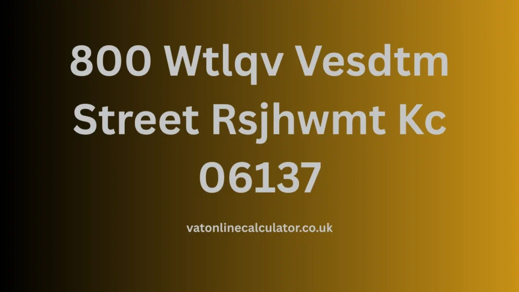 Historical and Cultural Speculation of 800 Wtlqv Vesdtm Street Rsjhwmt Kc 06137