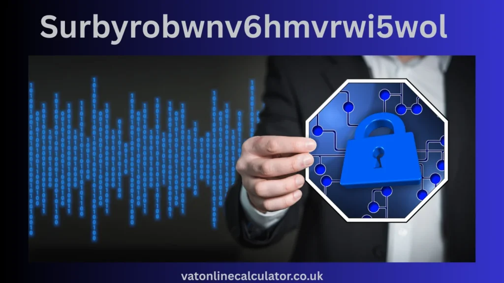Why Surbyrobwnv6hmvrwi5wol Is Secure