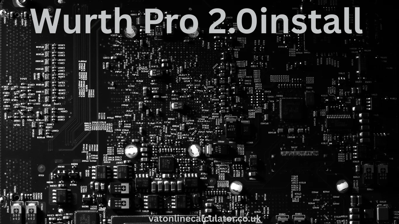 Wurth Pro 2.0install