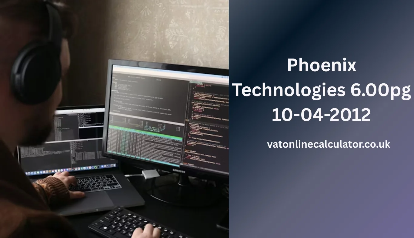 Phoenix Technologies 6.00pg 10-04-2012