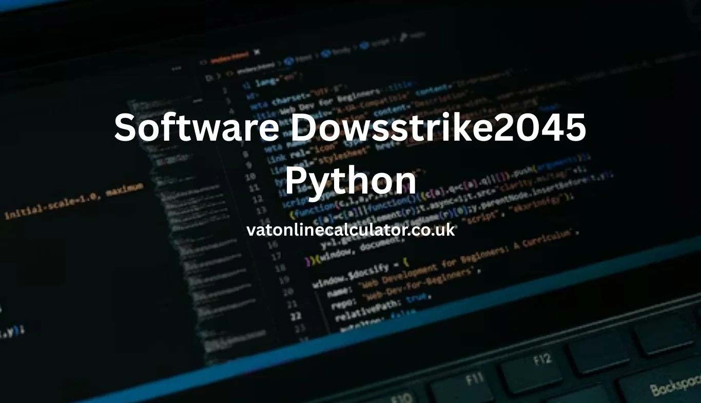 Software Dowsstrike2045 Python