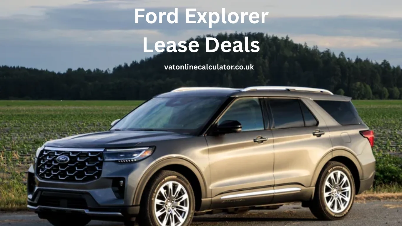 Ford Explorer Lease Deals