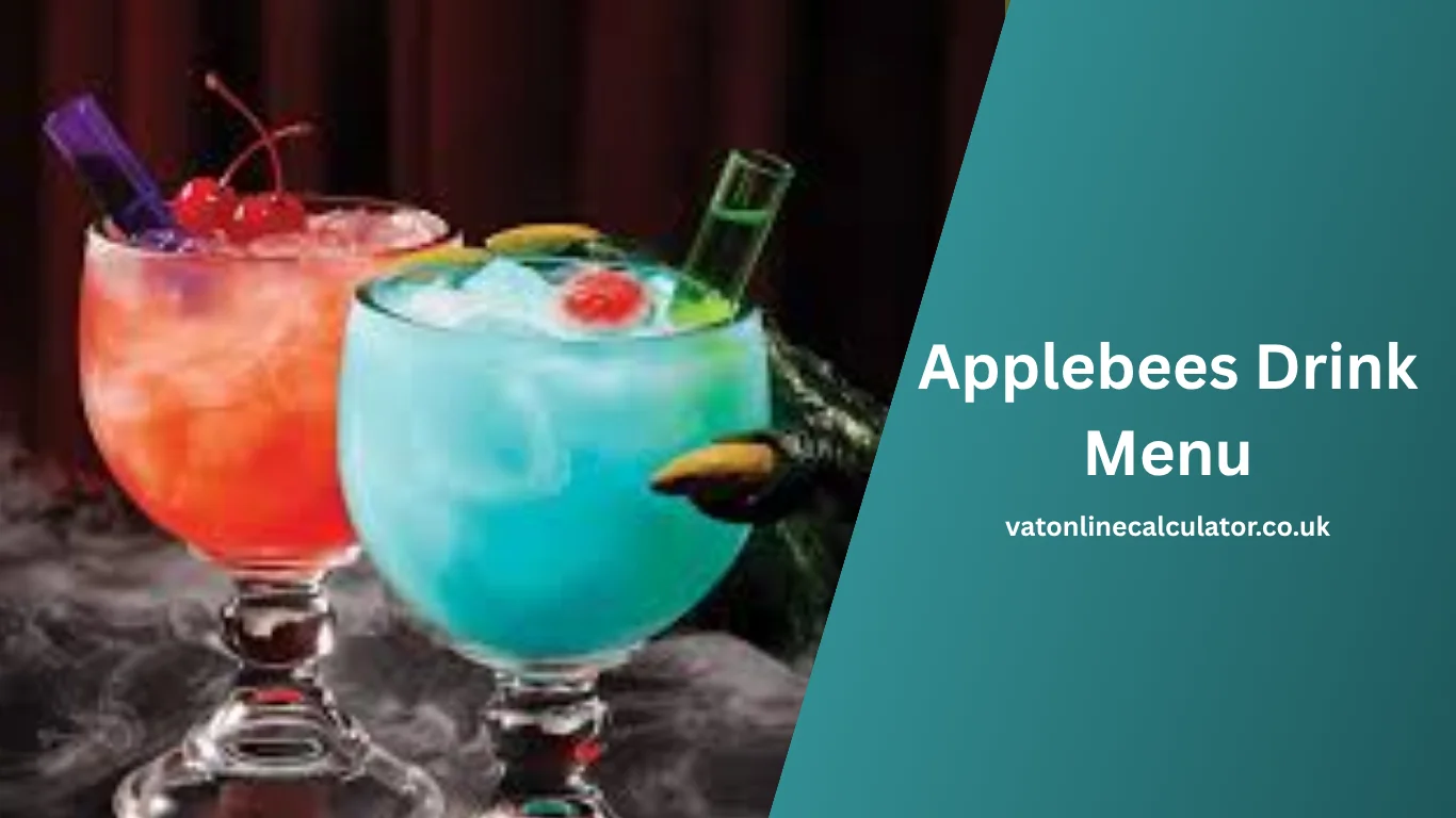 Applebees Drink Menu
