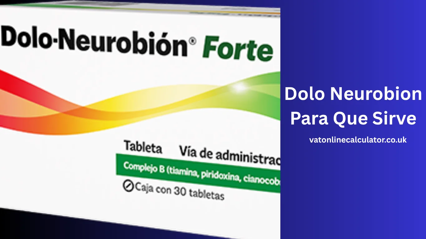 Dolo Neurobion Para Que Sirve