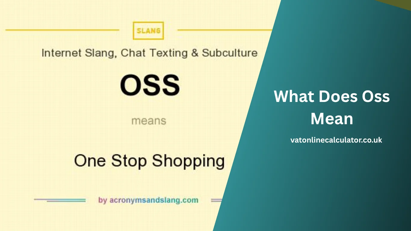 What Does Oss Mean